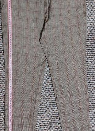 Чоловічі штани massimo dutti slim fit, клітинка