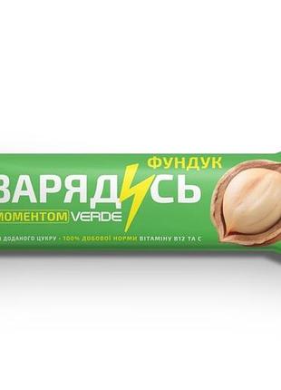Батончик зарядись, вітамін в12- фундук, 30 г