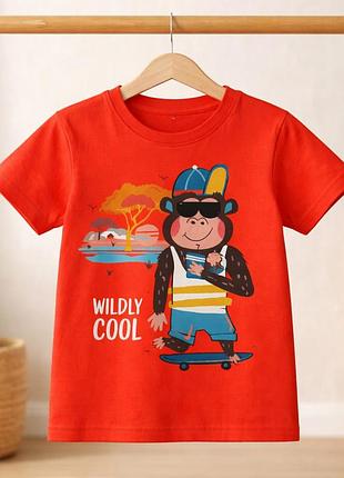 Детская яркая футболка для мальчика 110 (5y) george