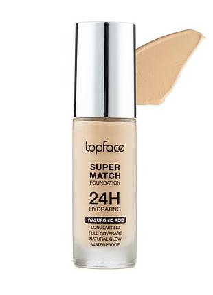Тональний крем "super match 24h foundation" pt475 [003 - true beige]