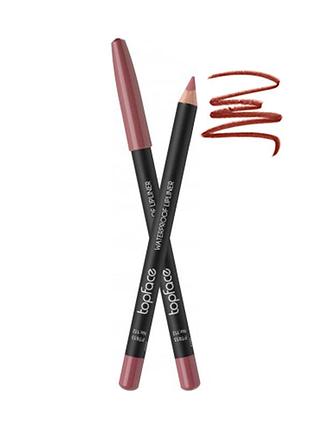 Олівець для губ водостійкий "waterproof lipliner" pt613 [112]
