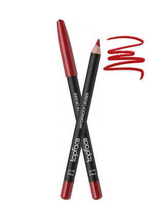 Олівець для губ водостійкий "waterproof lipliner" pt613 [117]