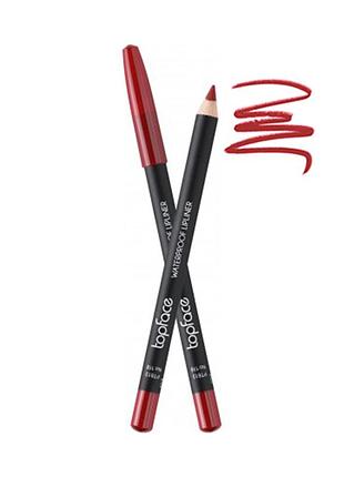 Олівець для губ водостійкий "waterproof lipliner" pt613 [118]