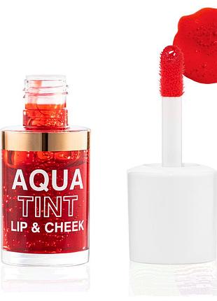 Рідка помада для губ "aqua tint lipamp;cheek" pt215 [02 - strawberry jam]