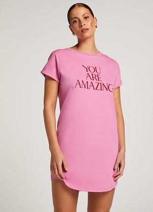 Бавовняна нічна сорочка hunkemöller