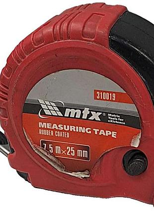 Рулетка мерная лента б/у рулетка mtx 7,5 м 310019
