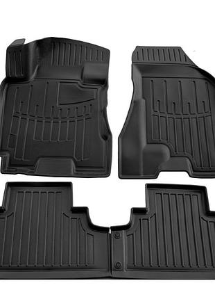 Килимки stingray 3d (4 шт, поліуретан) для hyundai tucson jm 2004- рр
