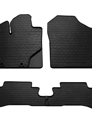 Гумові килимки hybryd (4 шт, stingray premium) для toyota yaris 2010-2020 рр