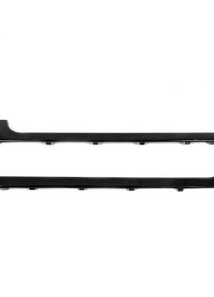 Передние молдинги на двери (2 шт, черные) для range rover iv l405 2013-2021 гг