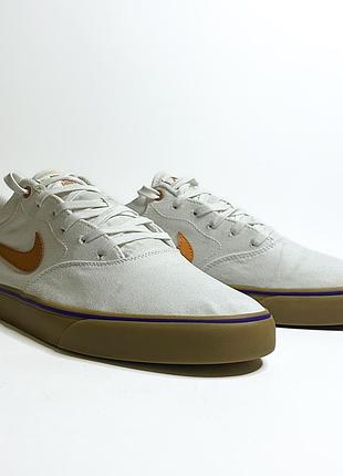 (46р30см) чоловічі кросівки nike sb chron 2 canvas (summit white/monarch) dm3494-107