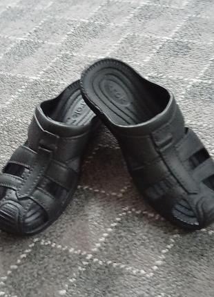 Шльопанці чоловічі одноколірні крок.ева піна р/р 41(устілка 26,5см)