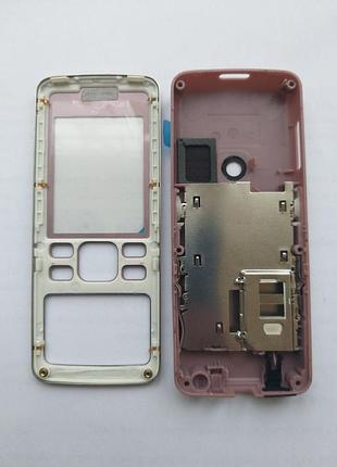 Корпус nokia 6300 (pink- silver) 3