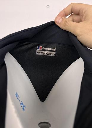 Лонгслив berghaus argentum 24/7 tech tee long sleeve half zip 3