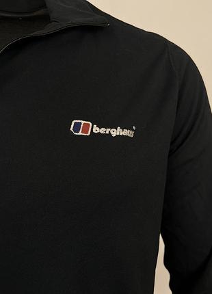 Лонгслив berghaus argentum 24/7 tech tee long sleeve half zip 4