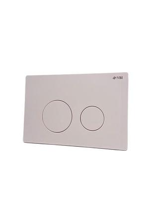 Кнопка смыва vbi elba yp white