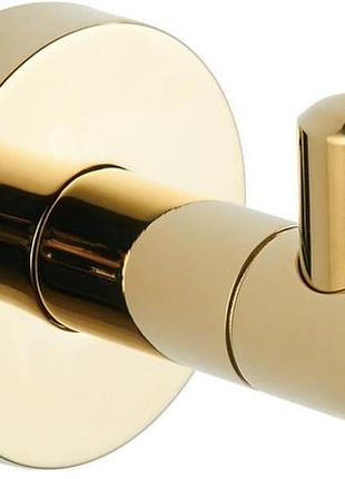 Крючок настенный одинарный vbi venus округлый металл золото vbi-040001gl