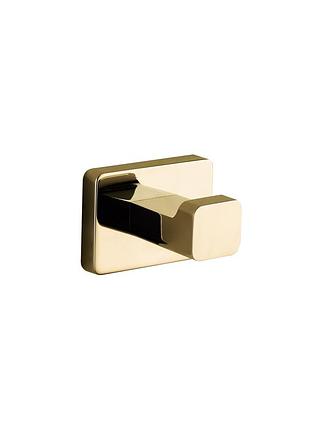 Крючок настенный одинарный vbi mars прямоугольный металл золото vbi-040101gl
