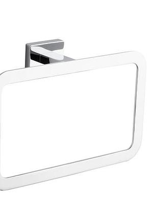 Тримач-кільце для рушників vbi mercury 225 мм прямокутний метал хром vbi-040203ch