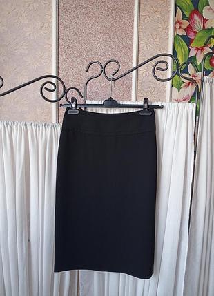 Красива чорна юбка карандаш papaya tailoring.