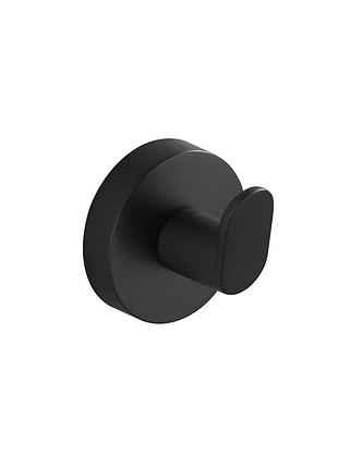 Крючок настенный одинарный vbi uranus округлый металл черный vbi-040401bl