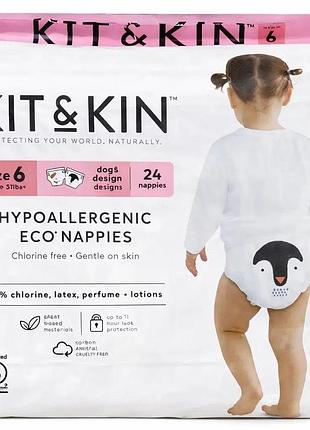 Підгузки kit & kin 6 (14+ кг) 24 шт