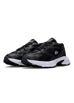 Чоловічі кросівки lacoste l003 neo shot black white
