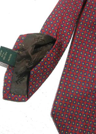 Шелковый галстук ручной работы ralph lauren7 фото
