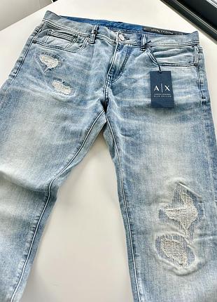Джинси armani exchange оригінал old money джинсові штани чоловічий одяг брюки