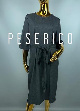 Елегантна сукня міді з вовни peserico нова