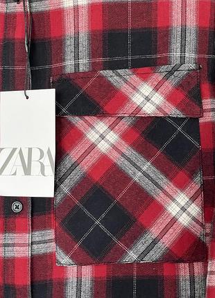 Zara сорочка подовжена 3