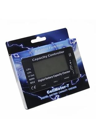 Тестер ємності акумулятора cellmeter-7 з балансуванням