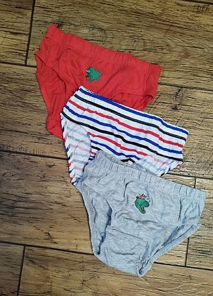 Детские трусики primark на 6-7 лет. новые! 3шт.