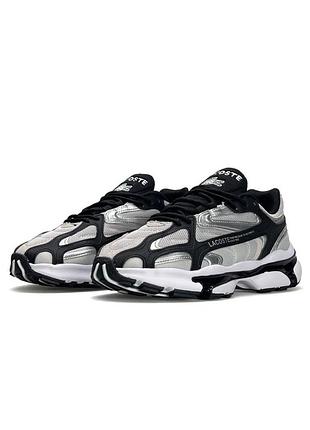 Чоловічі кросівки lacoste l003 2k24 grey black silver