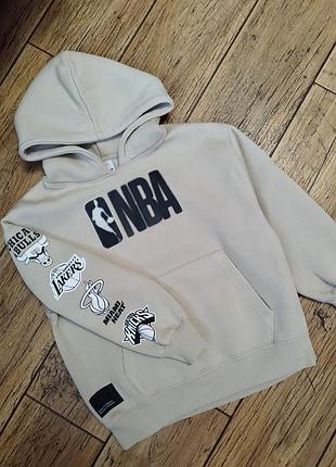 Фирменная худи на флисе zara на 8-9 лет