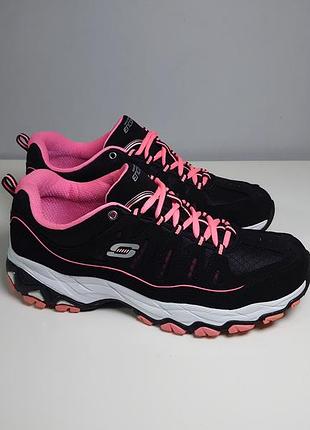 Кросівки skechers encore be seen 12087 bkcl women's black/pink 42 р. оригінал