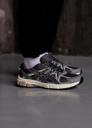 Asics gel kahana 8 grey black white
