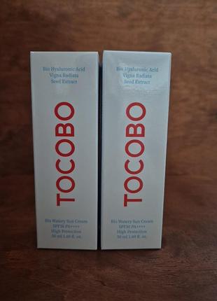 Солнцезащитный крем для лица с увлажняющим эффектом, 50 мл spf50 + pa + + + touch bio watery sun