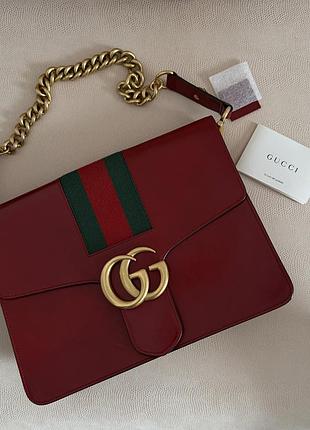 Gucci , розкішна жіноча сумка, оригінал, ціна 1300 $.