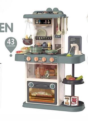 Детская интерактивная кухня beibe good toys modern kitchen 889-183 43 аксессуары
