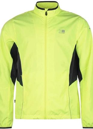 Вітровка karrimor running jacket mens l жовтий-неон
