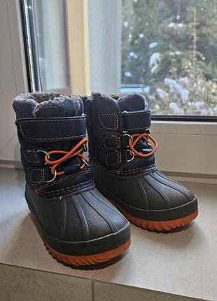 Утепленные резиновые сапоги