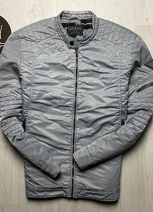 Мужская стильная куртка guess, размер по факту xl
