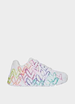 Оригинальные детские кроссовки skechers / брендовые девчачьи кроссовки