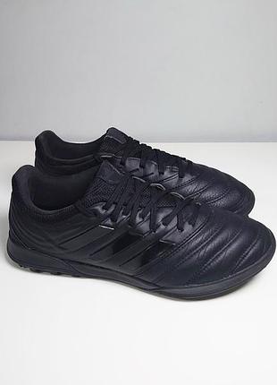 Сороконожки adidas copa 20.3 tf men's g28532 leather all black 40 р оригинал