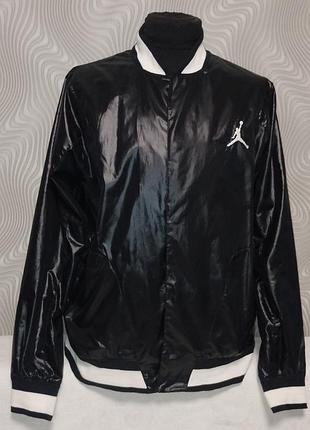 Новая мужская куртка-бомбер бренда jordan модели woven 2.0 varsity jacket