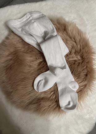 Базовые белые колготы, колготки, колготы