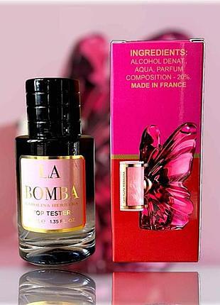 Парфюмированная вода top tester carolina herrera la bomba 40 мл