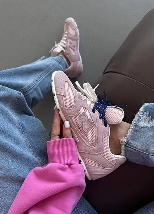 New balance 530 x miu miu pink blue laces