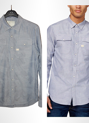 Рубашка g-star raw landoh shirt. size m/46-48