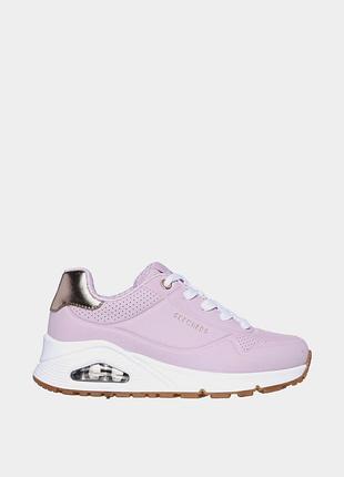 Оригинальные детские кроссовки skechers / розовые девчачьи кроссовки